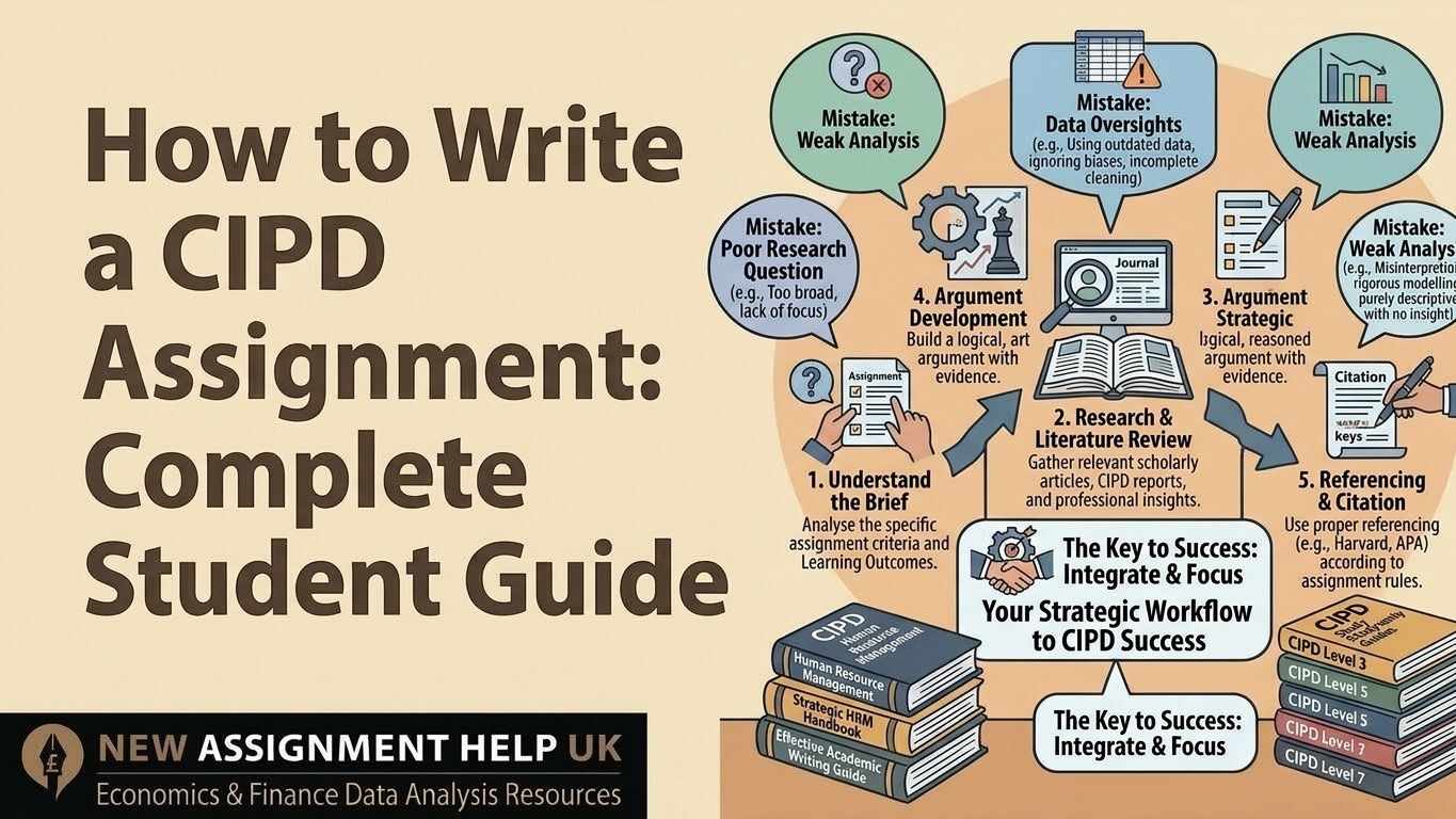 tep-by-step guide on how to write a CIPD assignment for students